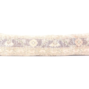 Lumbar Pillow Cover, Rug Lumbar Pillow Cover, Extra Long Lumbar Pillow Cover, Decorative Lumbar Pillow, Vintage Lumbar Pillow,Turkish Pillow