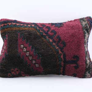 Vintage Kilim Pillow,Home Decor,Handwoven Turkish Pillow,Moroccan Pillow,Decorative Throw Pillow, Kilim Cushion Cover,Jute Pillow