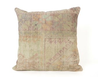 Kilim Cushion Cover, Handmade Pillow, Turkish Rug Pillow, Decorative Pillow, Sofa Pillow, Couch Pillow, 24x24 Pillow Case