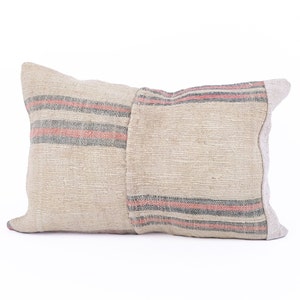 Kilim Pillow Cover, Turkish Moroccan Persian Bohemian Southwestern Kilim Rug Pillow Cover, Cushion Cover 12x12 14x14 16x16 18x18 20x20 24x24