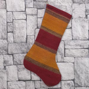 Custom Christmas Gift, Snowman Santa Stockings, Lovely Traditional Kilim Stocking, Decorative Stocking, Fireplace Decor Santa Socks