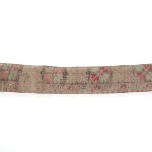 Handwoven Turkish Kilim Pillow, Turkish Carpet Pillow, Kilim Lumbar, 8x48 Pillow Cover, Decorative Throw Pillow, Boho Decor, Cushion Cover