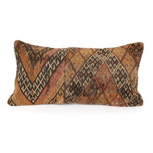 Kilim Cushion Cover, Handmade Pillow, Turkish Rug Pillow, Decorative Pillow, Sofa Pillow, Couch Pillow, 10x20 Pillow Case