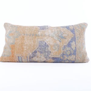 Long Pillow For Bed, Extra Long Pillow, Lumbar Throw Pillow, Boho Pillow For Bed, Body Pillow Cover, Long Lumbar Pillow, Ottoman Pillow