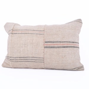 Vintage Kilim Pillow,Home Decor,Handwoven Turkish Pillow,Moroccan Pillow,Decorative Throw Pillow, Kilim Cushion Cover,Jute Pillow