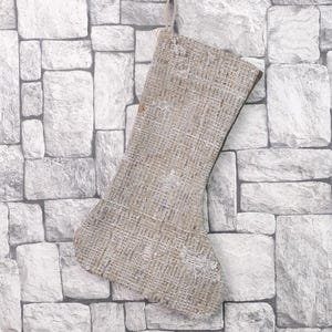 Custom Christmas Gift, Snowman Santa Stockings, Lovely Traditional Kilim Stocking, Decorative Stocking, Fireplace Decor Santa Socks