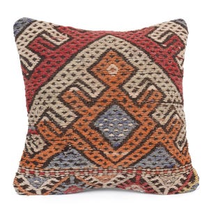 Vintage Kilim Pillow,Home Decor,Handwoven Turkish Pillow,Moroccan Pillow,Decorative Throw Pillow, Kilim Cushion Cover,Jute Pillow