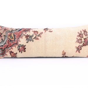 Boho Lumbar Pillow, Long Pillow Case, Bed Pillow, Decorative Pillow, Rug Pillow, Anatolian Pillow, Unique Pillow, Turkish Pillow Rug Cover