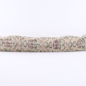 Boho Lumbar Pillow, Long Pillow Case, Bed Pillow, Decorative Pillow, Rug Pillow, Anatolian Pillow, Unique Pillow, Turkish Pillow Rug Cover