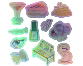 Vanderpump Rules Holographic Sticker Set - Bravo TV Fan Decals