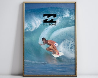 Billabong Pipeline Masters ポスター 2008年 2008 BILLABONG PIPELINE MASTERS Surf Print - Surfing Poster