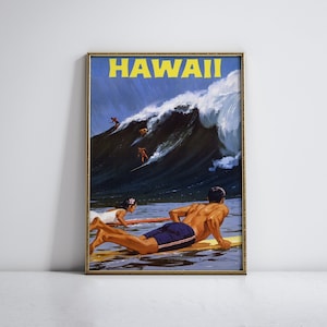 サーフィン ポスター reef HAWAIIAN PRO 2008（Shimpei