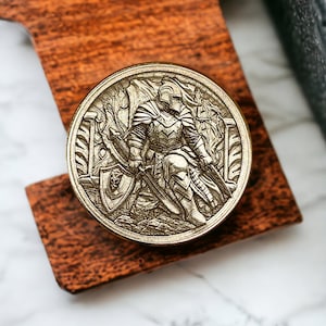 Personalisierte Runescape inspirierte Messingmünze - NUR 25 MADE! (Doppelseitig)