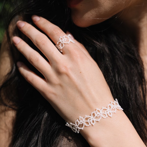 Tatting Jewelry Etsy