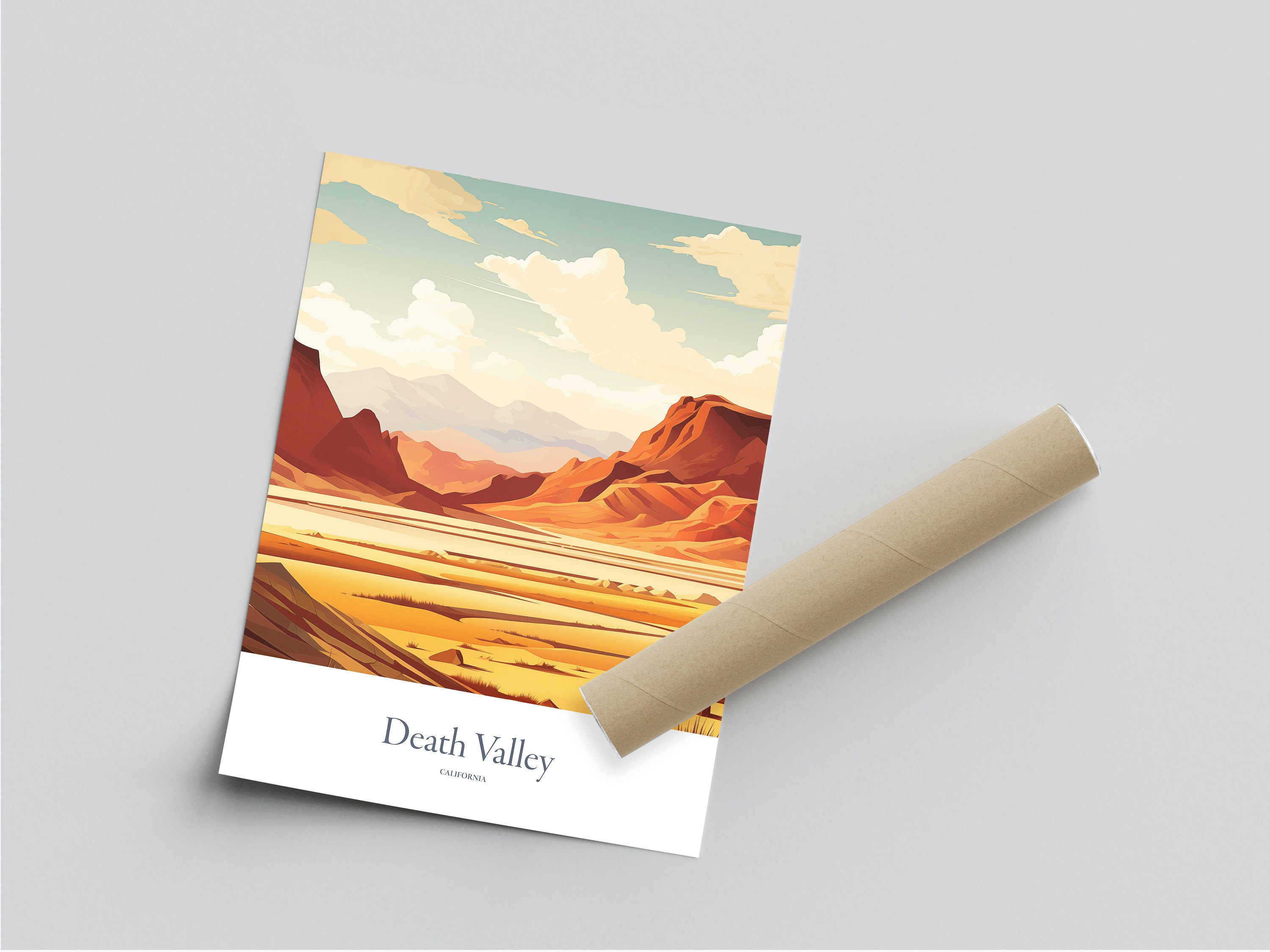Death Valley Print Death Valley Poster Death Valley Gift California ...