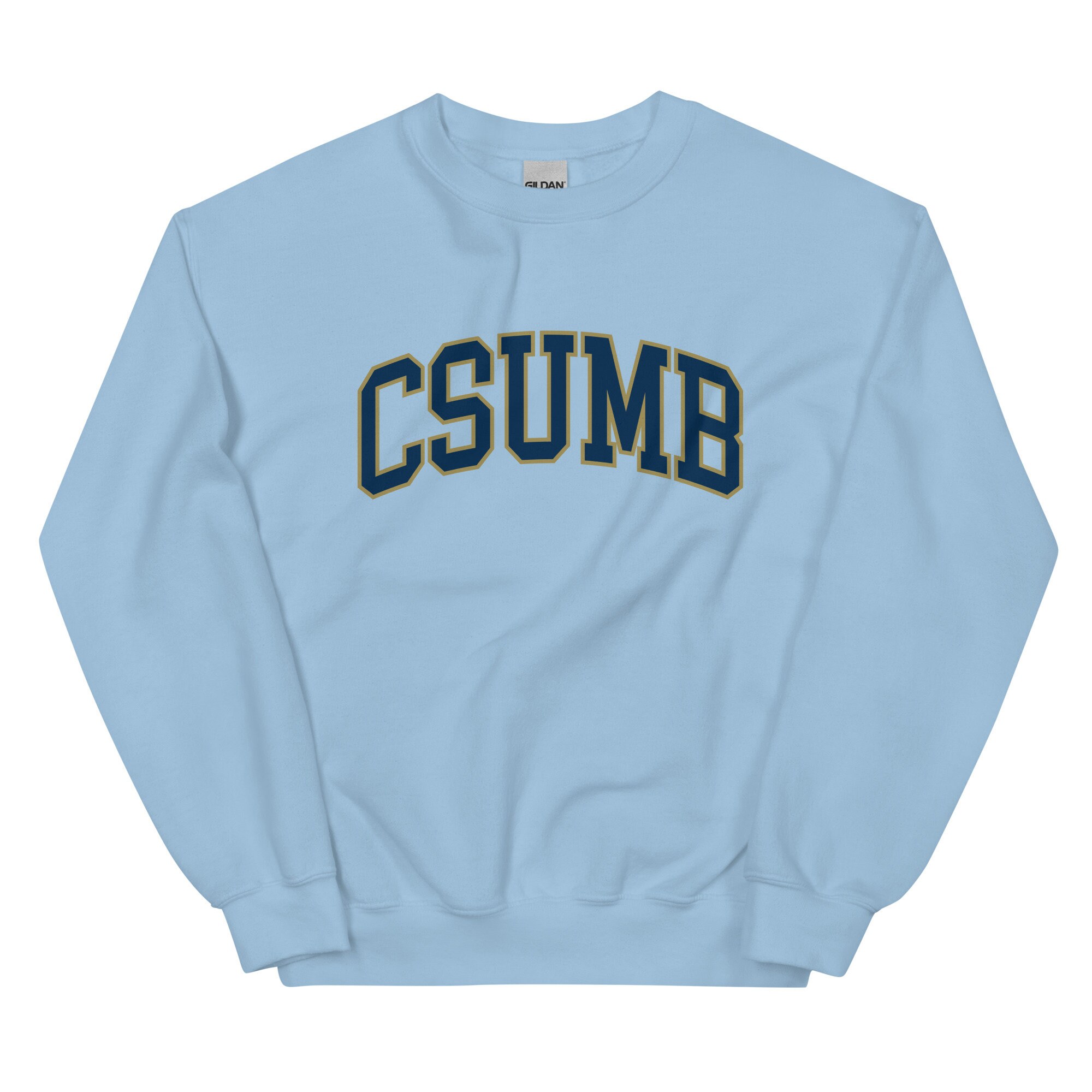 CSU Monterey Bay Crewneck Unisex Sweatshirt College Font Etsy