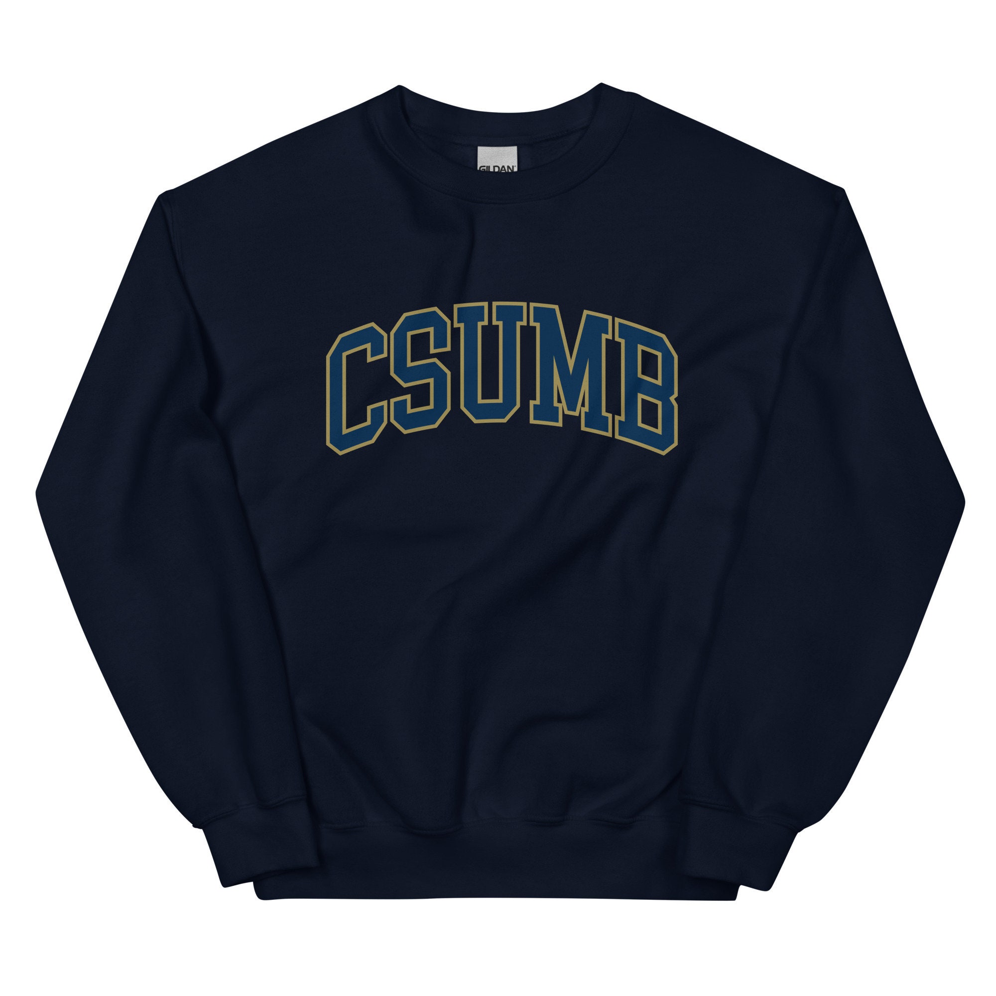 CSU Monterey Bay Crewneck Unisex Sweatshirt College Font Etsy