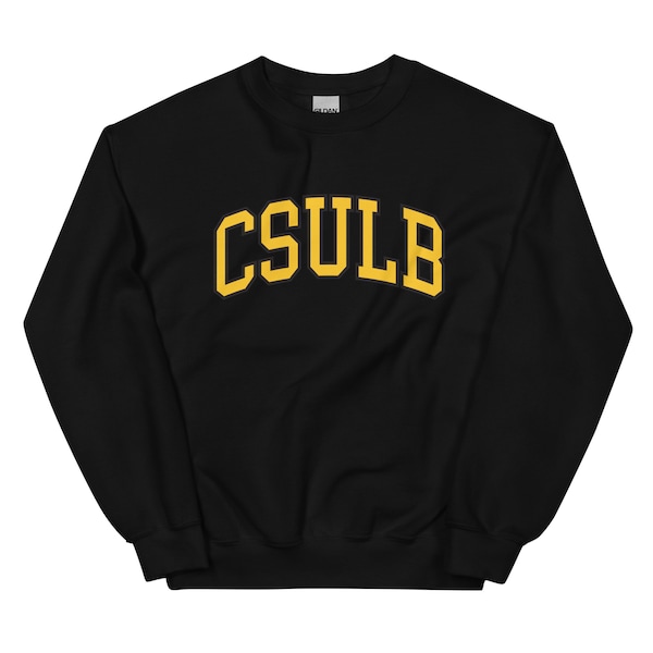 CSULB | Crewneck Unisex Sweatshirt | College Font