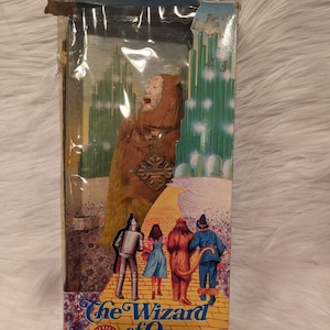 Wizard of Oz Lion, Cowardly Lion Doll, Wizard of Oz Characters, NIB