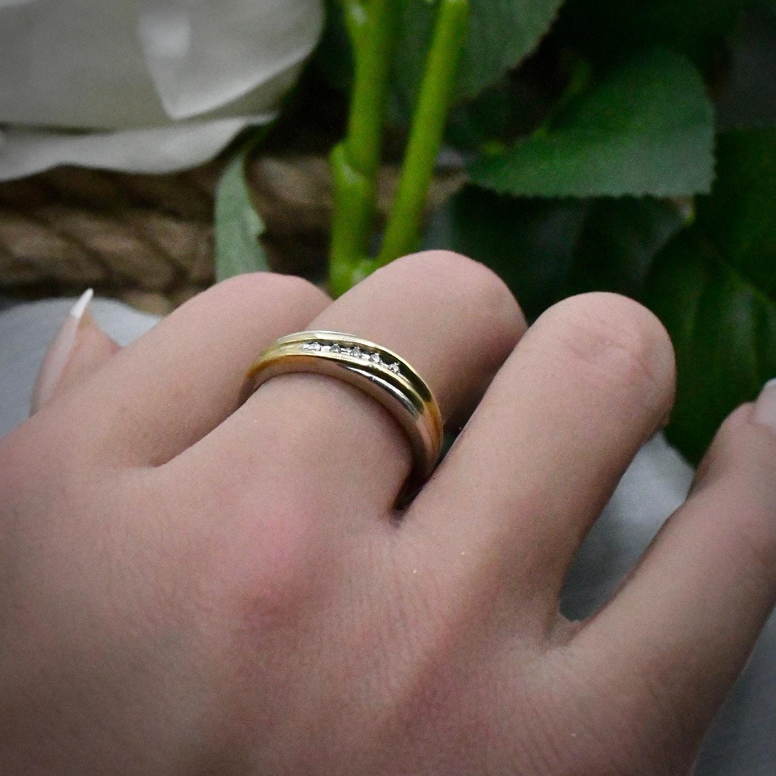 10k Silver Ring - Etsy