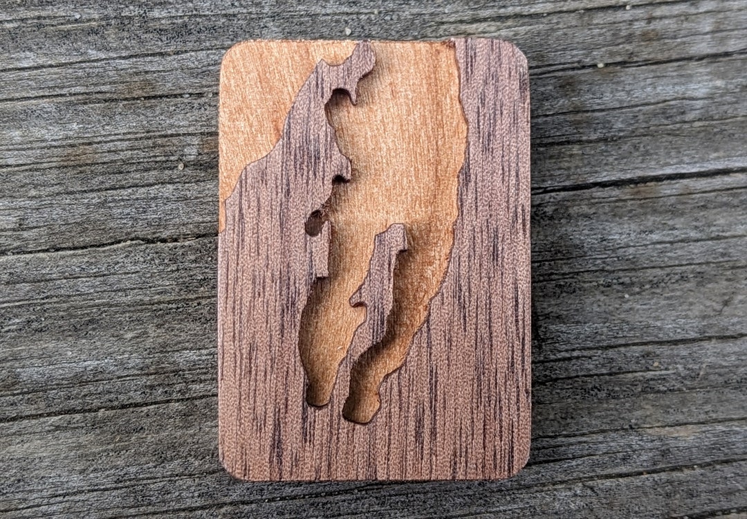 Traverse City Magnets Engraved Wood Magnets Traverse City Gift Traverse City Magnets Engraved Wood Magnets Traverse City Gift