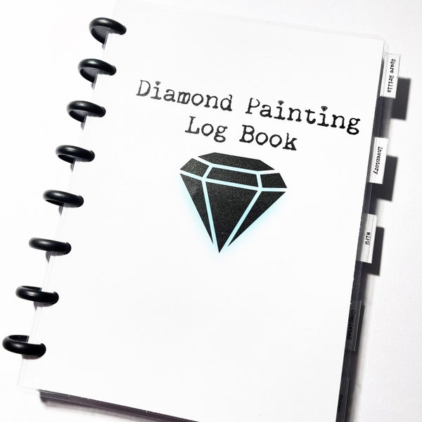 Diamond Painting Full Log Book Printable