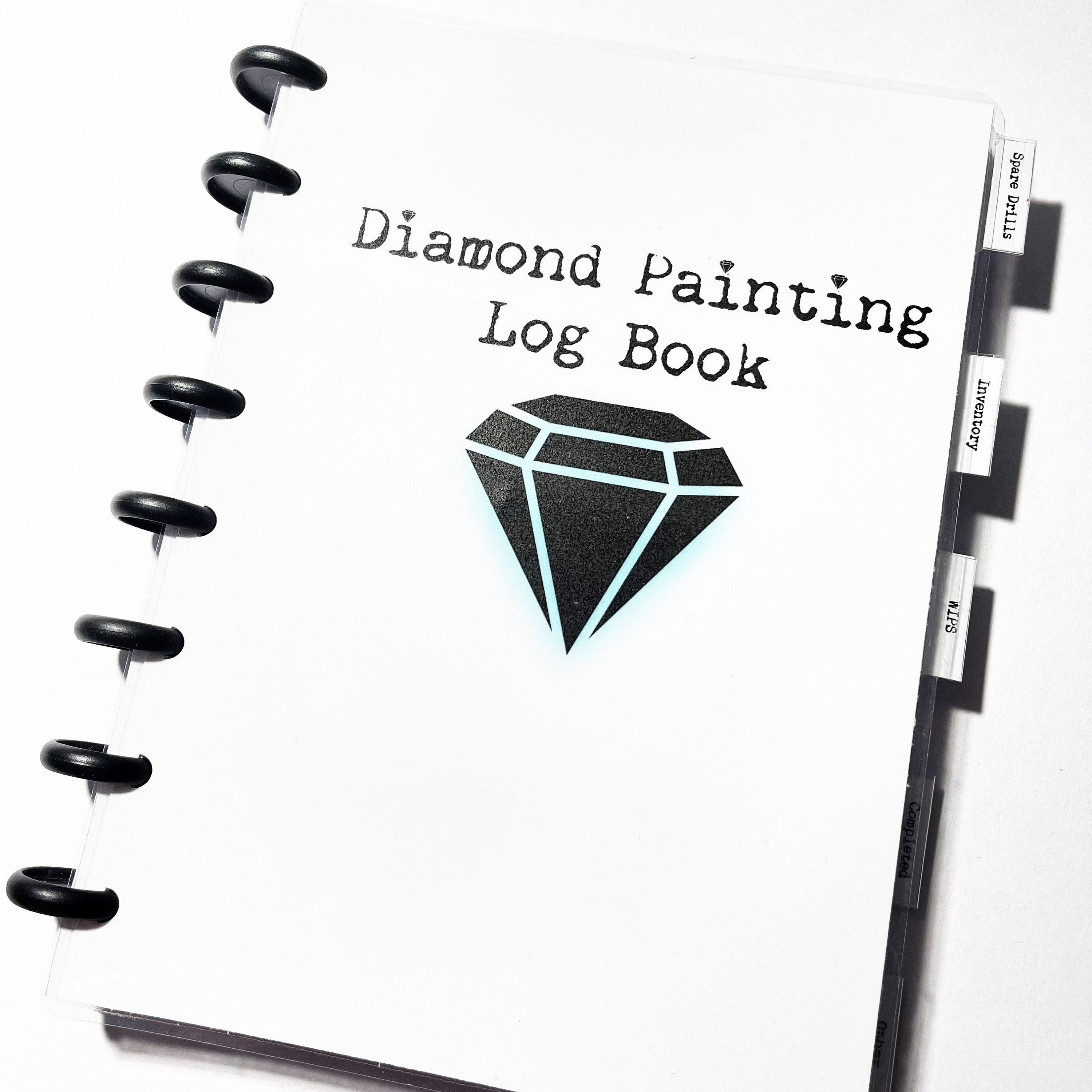Diamond Painting Log Book  KDP Interior Template for Low
