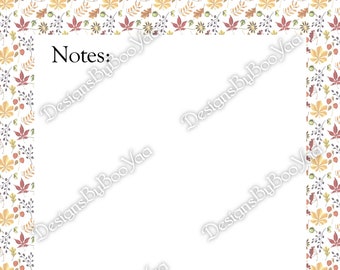Fall/Autumn Notes V1U