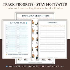 28 Day Chair Yoga Weight Loss Challenge - 7 Day Weekly Seated Workout for Seniors - 4 Week Fat Burn Plan - Mobility & Vitality Fitness PDF image 5