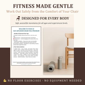 28 Day Chair Yoga Weight Loss Challenge - 7 Day Weekly Seated Workout for Seniors - 4 Week Fat Burn Plan - Mobility & Vitality Fitness PDF image 7