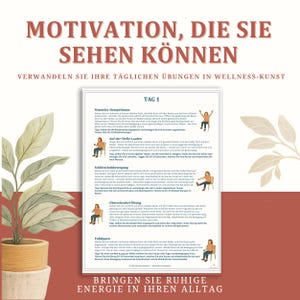 Stuhlyoga zum Abnehmen 28 Tage Trainingsplan, Senioren Fitness & Anfänger Yoga, Workout, Low Impact bungen-poster, Digitaler Planer pdf afbeelding 5