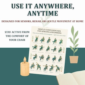 Chair Exercises for Seniors | 28-Day Gentle Workout Program