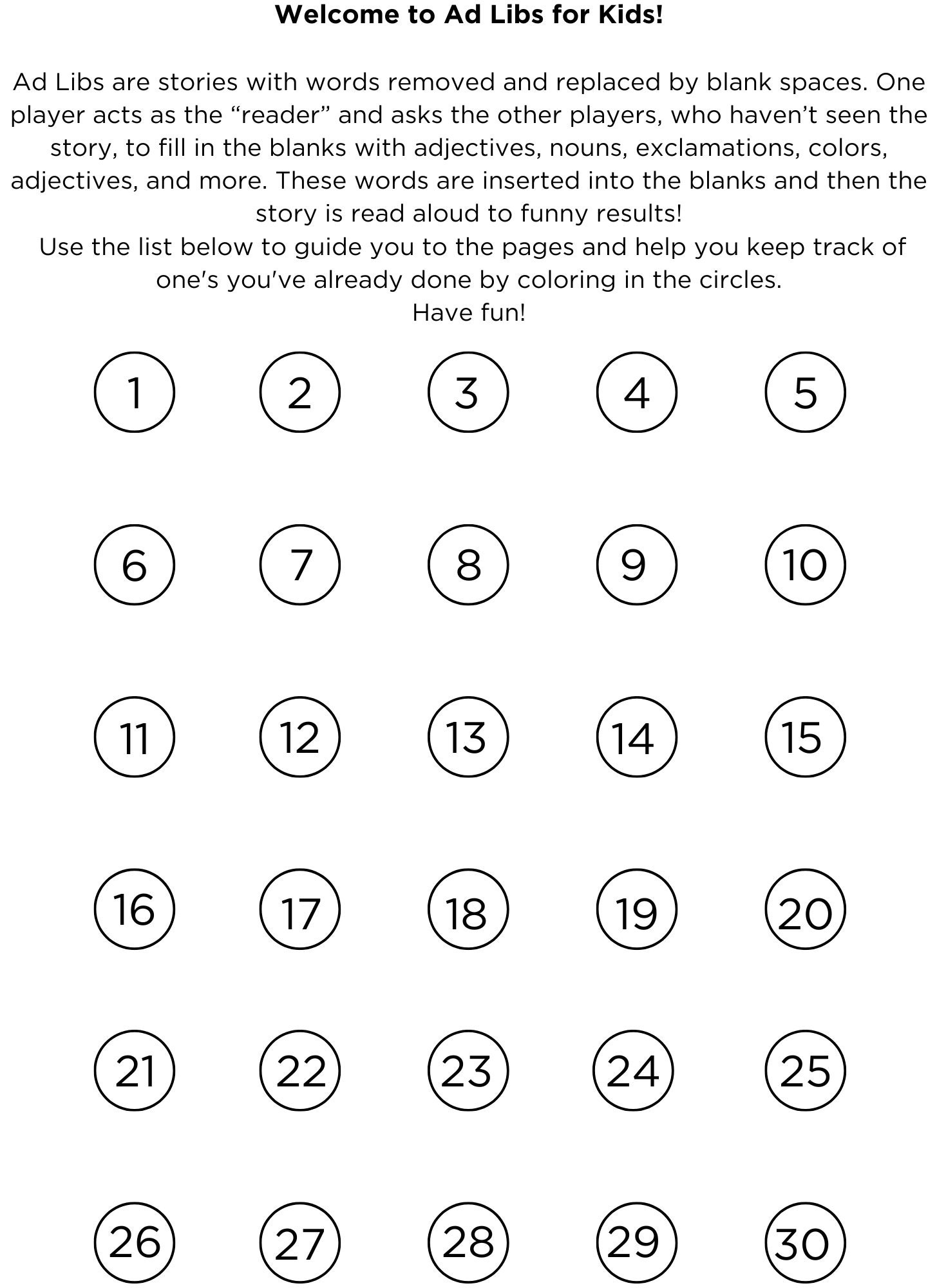 Summer Fun Ad Libs for Kids! Kindle Scribe| iPad - Etsy