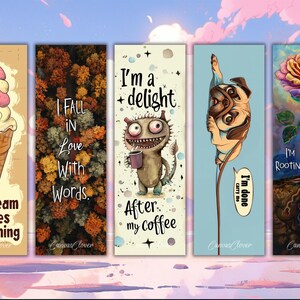 Root Bookmarks Printable Bookmarks Bundle, Funny Quotes, JPG PNG (digital Download) - Etsy