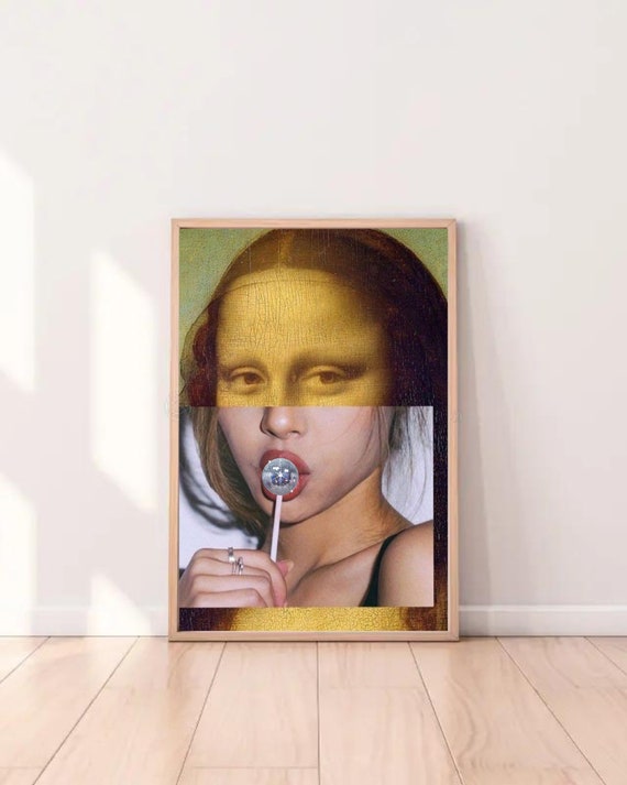 Mona lisa lollipop sale