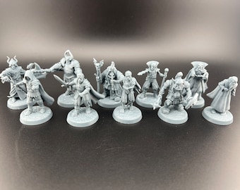 HeroQuest Named Characters - Custom Prints for 2021 Avalon Hill Version