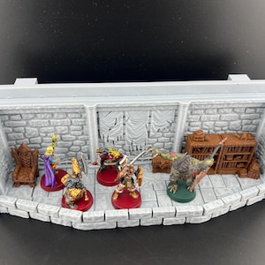 HeroQuest Dungeon Wall Mount Display Shelf - Incredible!