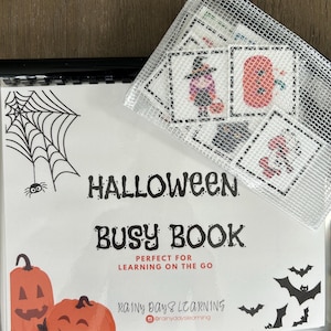 Halloween Busy Book