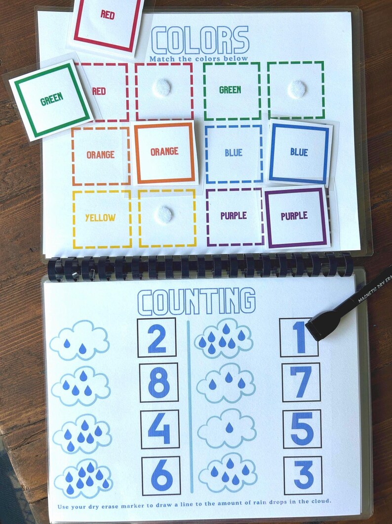 Personalized Preschool Busy Book image 4