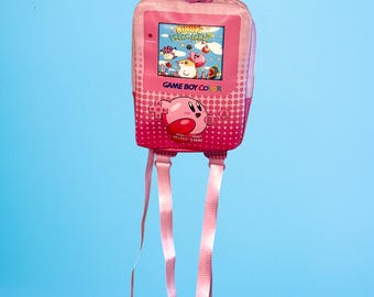 Kirby Fun, Adorable, Handmade, Mini Backpack!