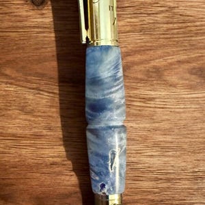 Beautifully Blue, Handmade, Writing Pen!