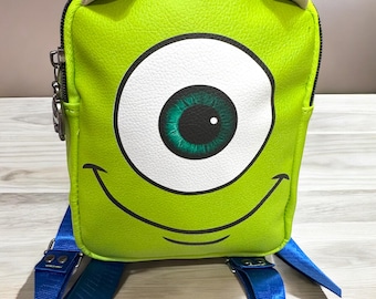 My Little Monster, Adorable, Handmade Mini Backpack!