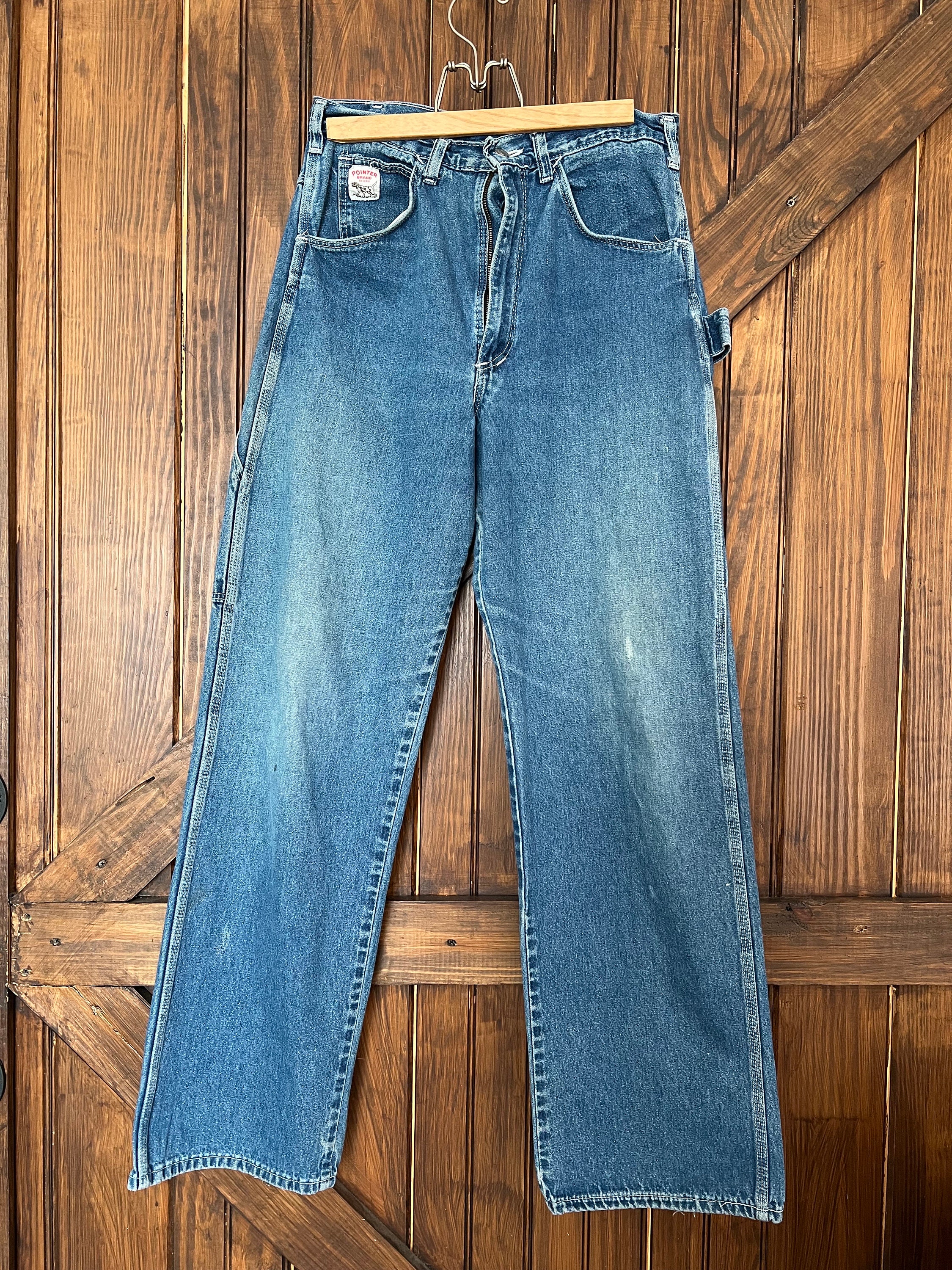 RL Polo Jeans Co Mens 36x30 Stone Wash C-5 Carpenter Straight Leg Denim  Jeans