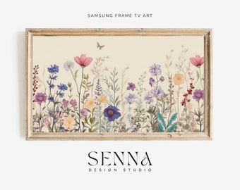 Grafika „Wiosenny kwiat” na telewizor Samsung Frame (pobranie cyfrowe)