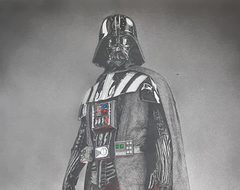 Portrait of a Sith Lord (Original Drawing)