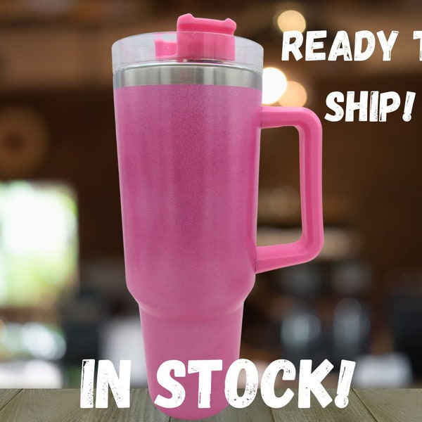 Holographic Glitter 40oz Tumbler Etsy