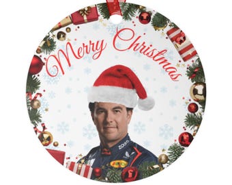 Sergio Pérez julgransprydnad