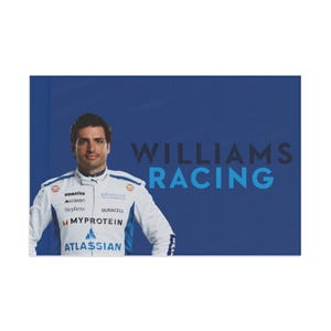 Carlos Sainz Williams Flag 2025