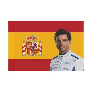 Carlos Sainz Country Flag 2025