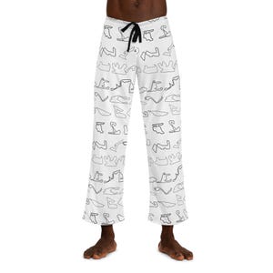 Herrpyjamasbyxor för racerbana